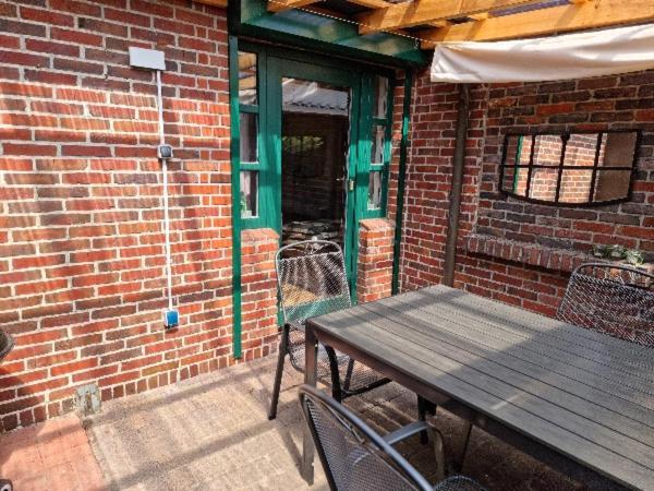 Villa Kleiner Hookie In Hooksiel Mit Hund Schillig Exterior foto